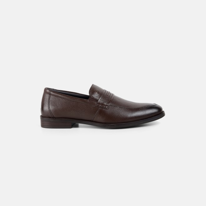 Mochi Men Brown Formal Moccasin (SKU: 19-848-12-39)