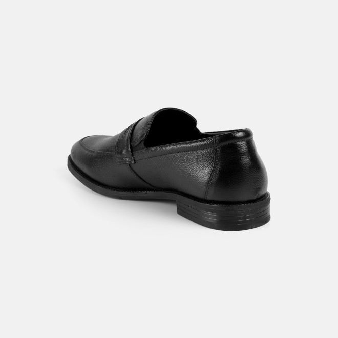 Mochi Men Black Formal Moccasin (SKU: 19-848-11-39)