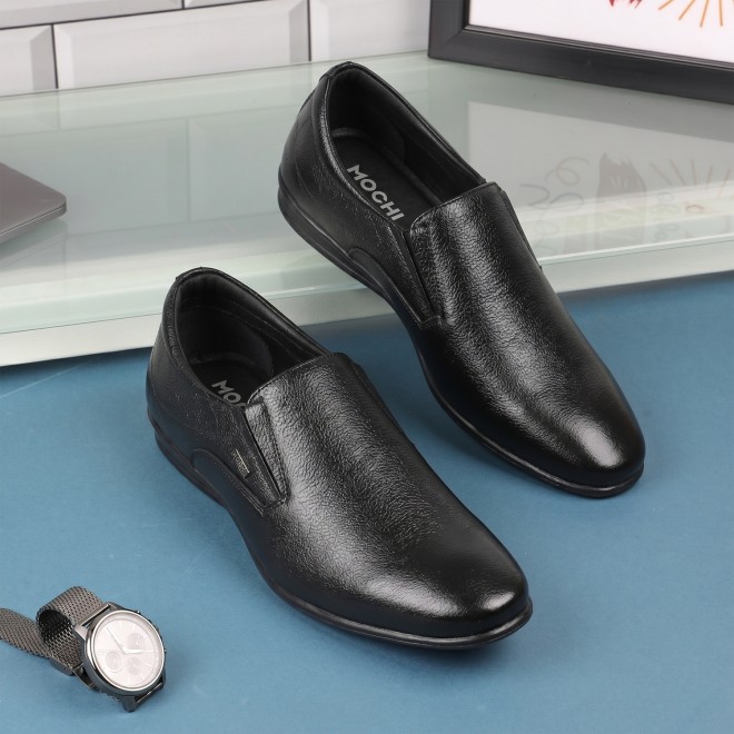 Mochi Men Black Formal Moccasin (SKU: 19-849-11-39)