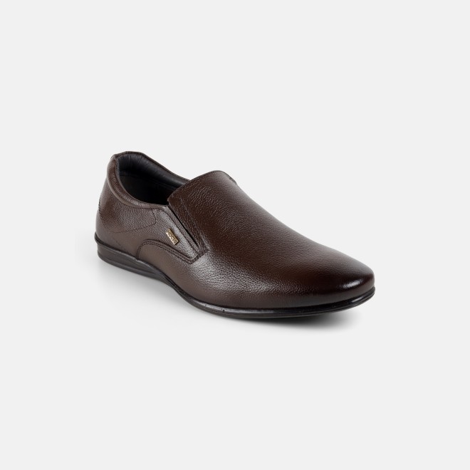 Mochi Men Brown Formal Moccasin (SKU: 19-849-12-39)