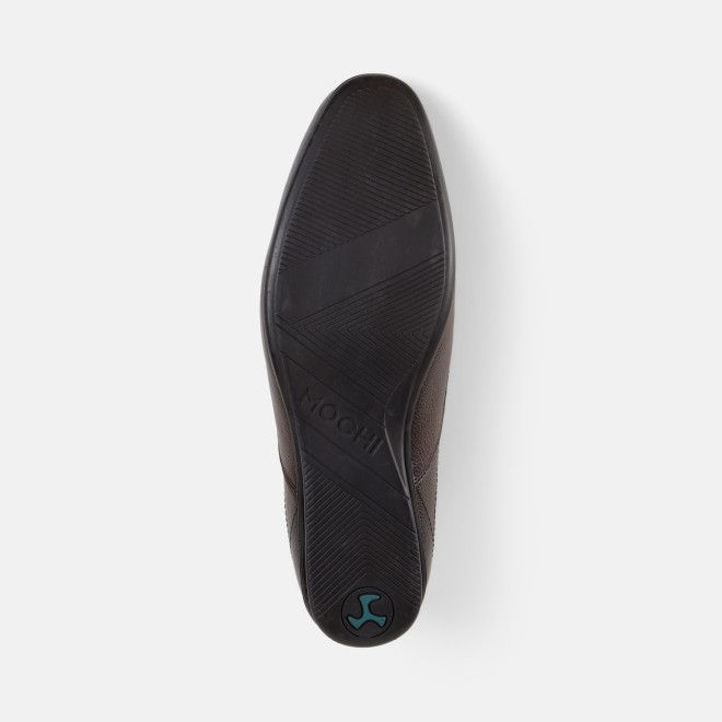 Mochi Men Brown Formal Moccasin (SKU: 19-849-12-39)