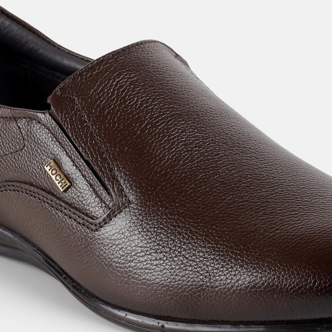 Mochi Men Brown Formal Moccasin (SKU: 19-849-12-39)