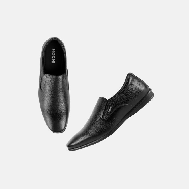 Mochi Men Black Formal Moccasin (SKU: 19-849-11-39)