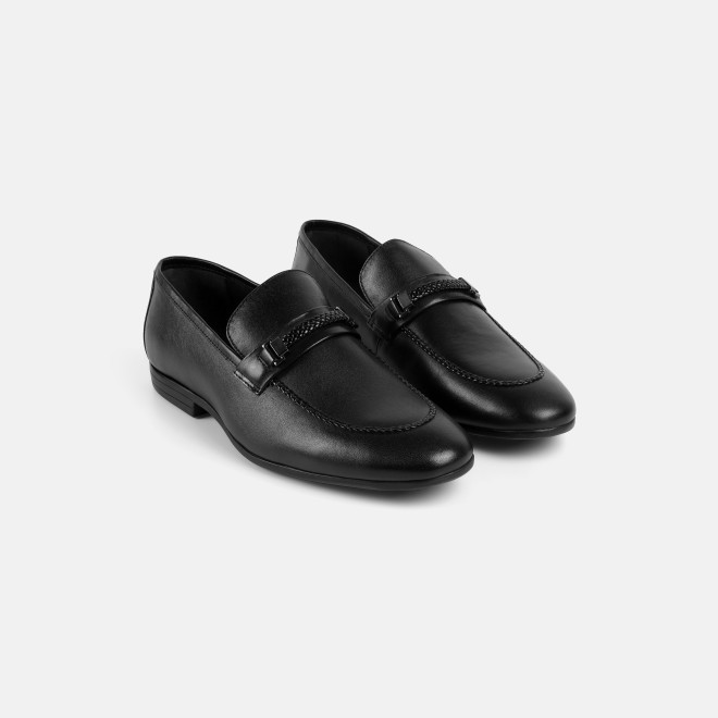Mochi Men Black Formal Moccasin (SKU: 19-852-11-40)