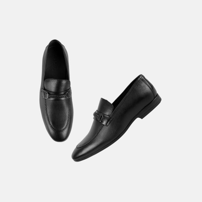 Mochi Men Black Formal Moccasin (SKU: 19-852-11-40)