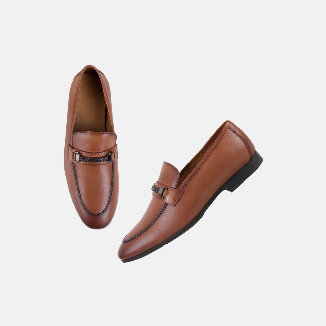 Mochi Men Tan Formal Moccasin (SKU: 19-852-23-40)