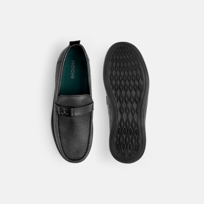 Mochi Men Black Casual Loafers (SKU: 19-865-11-40)