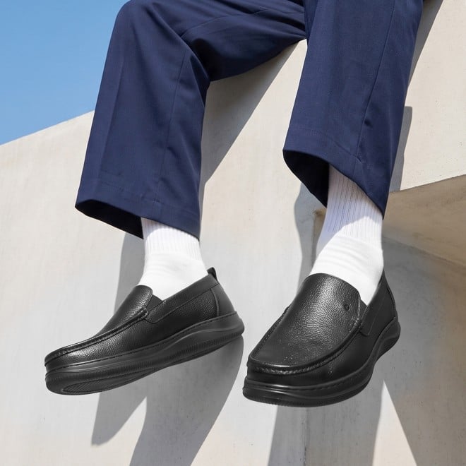 Mochi Men Black Casual Loafers (SKU: 19-866-11-40)