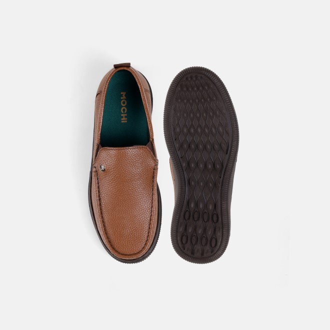 Mochi Men Tan Casual Loafers (SKU: 19-866-23-41)