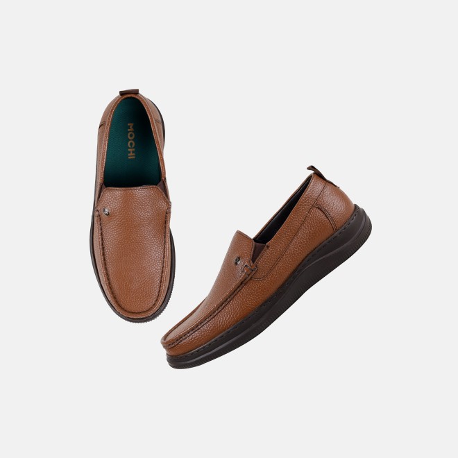 Mochi Men Tan Casual Loafers (SKU: 19-866-23-41)