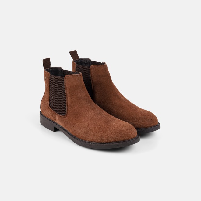 Mochi Men Camel Casual Boots (SKU: 19-867-97-42)