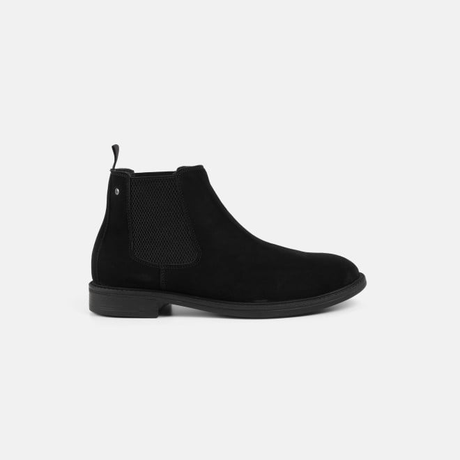 Mochi Men Black Casual Boots (SKU: 19-867-11-42)