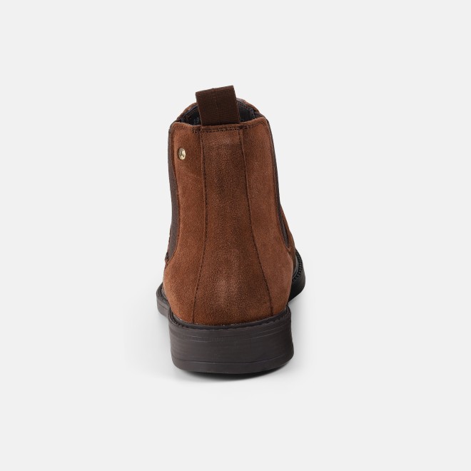 Mochi Men Camel Casual Boots (SKU: 19-867-97-42)