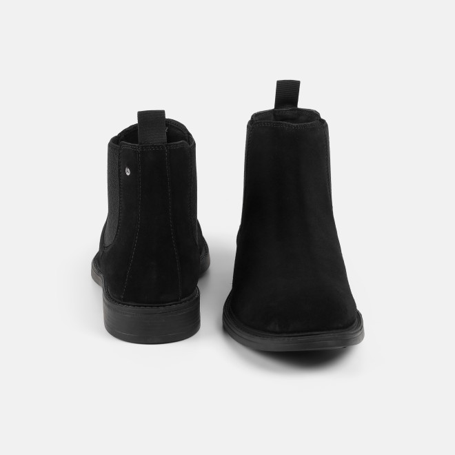 Mochi Men Black Casual Boots (SKU: 19-867-11-42)