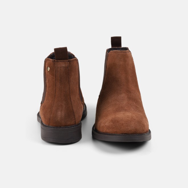 Mochi Men Camel Casual Boots (SKU: 19-867-97-42)