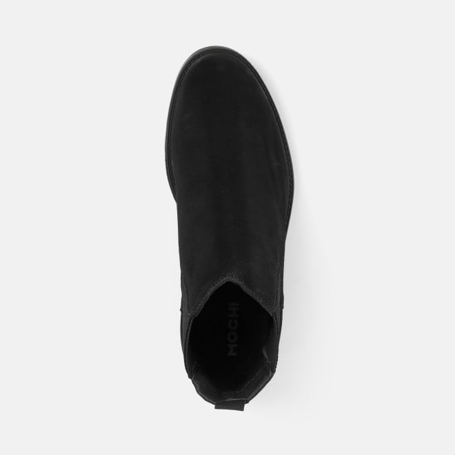 Mochi Men Black Casual Boots (SKU: 19-867-11-42)
