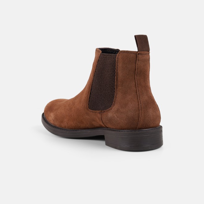 Mochi Men Camel Casual Boots (SKU: 19-867-97-42)