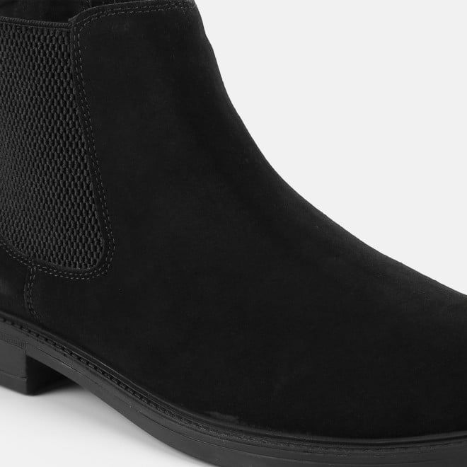 Mochi Men Black Casual Boots (SKU: 19-867-11-42)