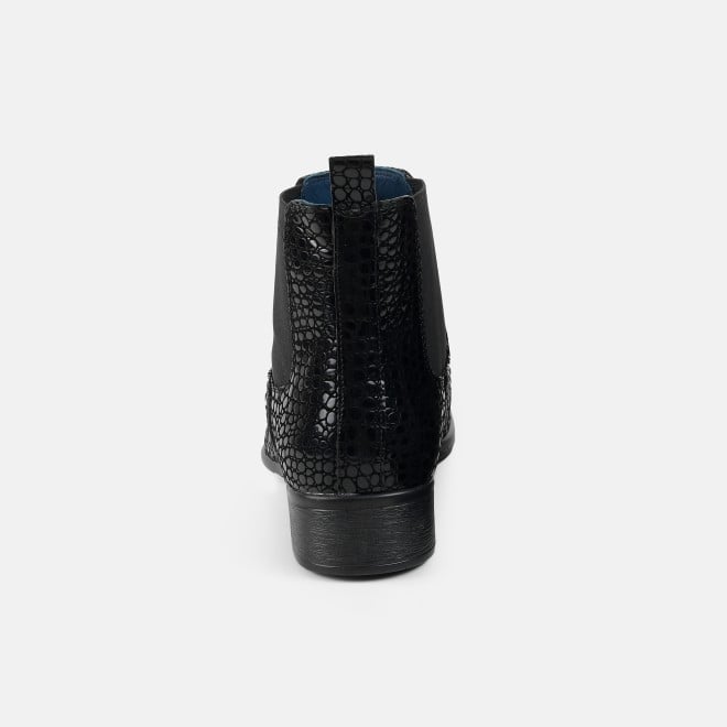 Mochi Men Black Formal Boots (SKU: 19-875-11-40)