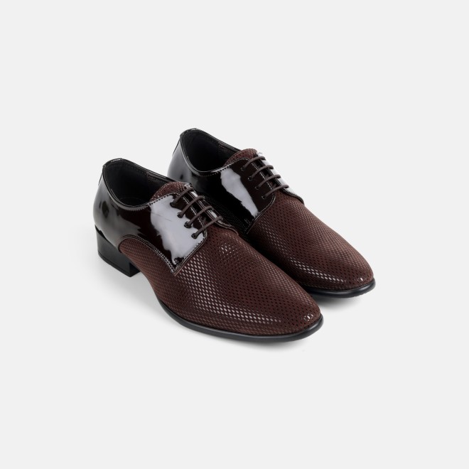 Mochi Men Brown Party Lace Up (SKU: 19-876-12-40)