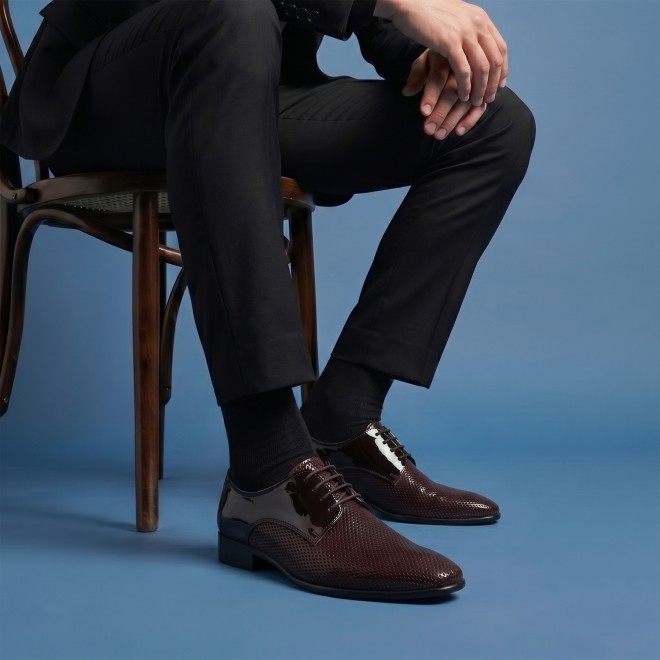 Mochi Men Brown Party Lace Up (SKU: 19-876-12-40)