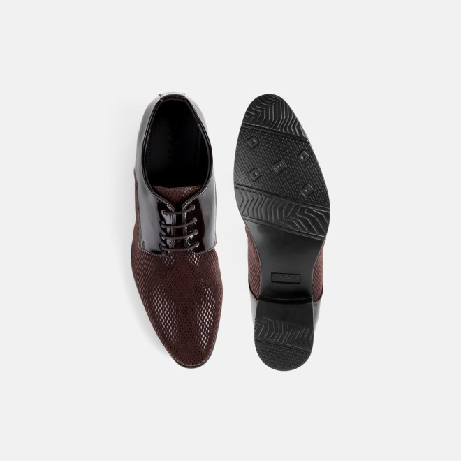 Mochi Men Brown Party Lace Up (SKU: 19-876-12-40)