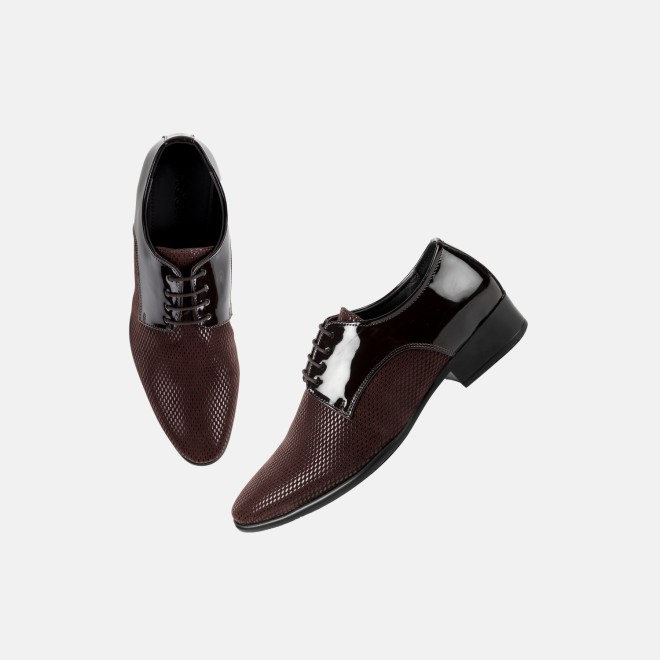 Mochi Men Brown Party Lace Up (SKU: 19-876-12-40)