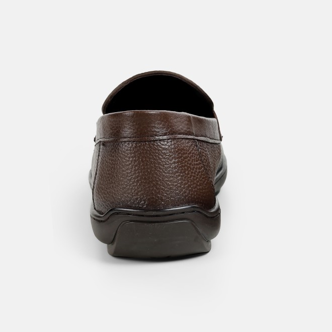 Mochi Men Brown Formal Moccasin (SKU: 19-885-12-40)