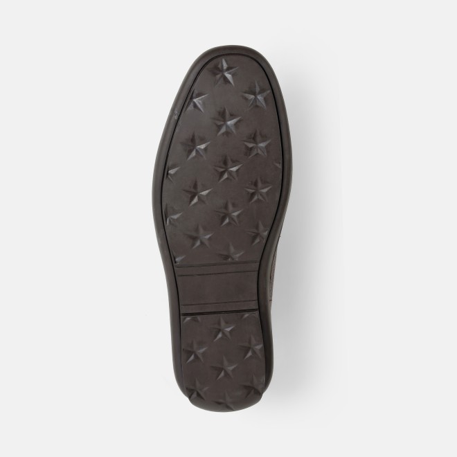 Mochi Men Brown Formal Moccasin (SKU: 19-885-12-40)