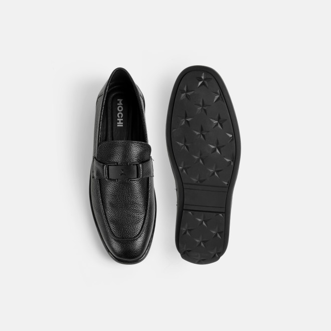 Mochi Men Black Formal Moccasin (SKU: 19-885-11-40)