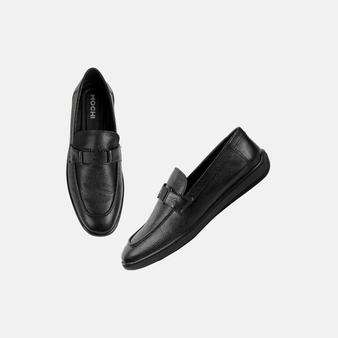 Mochi Men Black Formal Moccasin (SKU: 19-885-11-40)