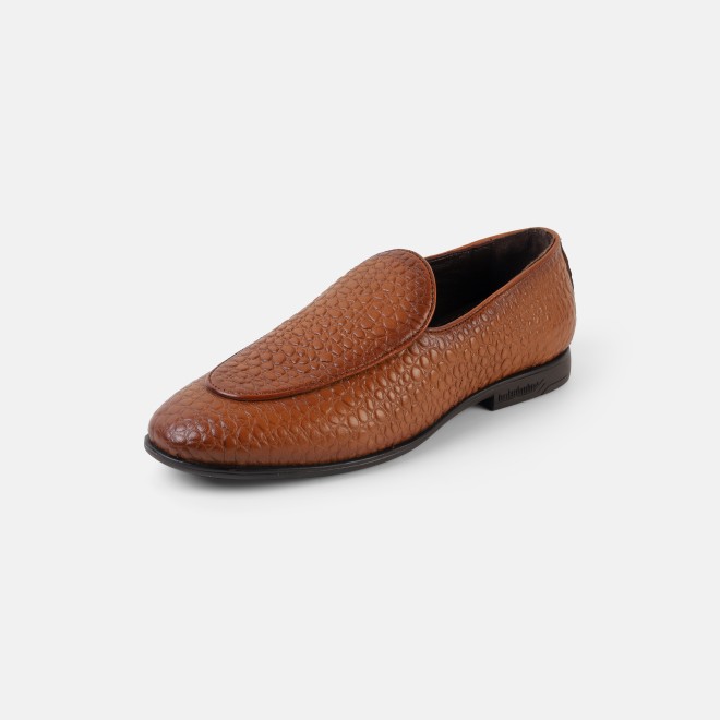 Mochi Men Tan Formal Moccasin (SKU: 19-887-23-40)