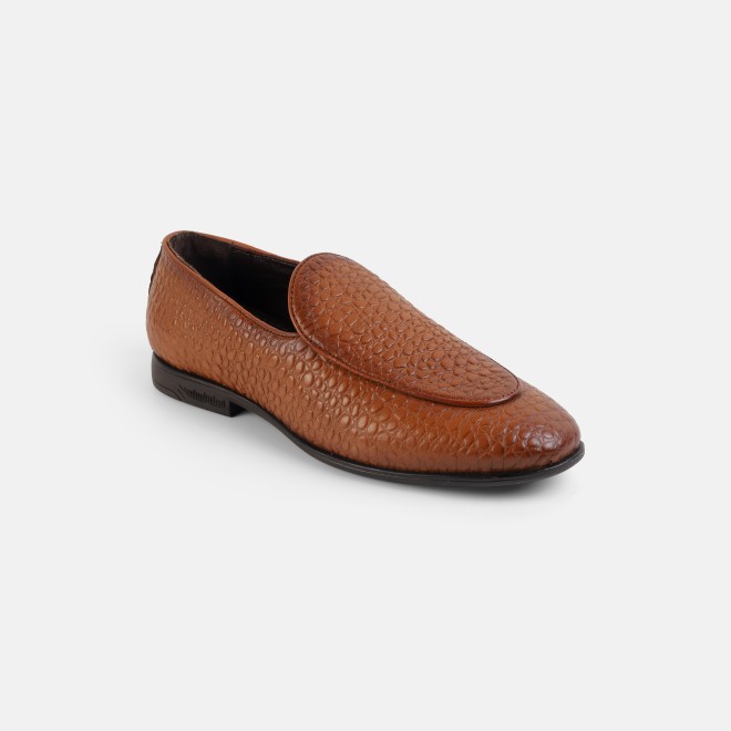 Mochi Men Tan Formal Moccasin (SKU: 19-887-23-40)