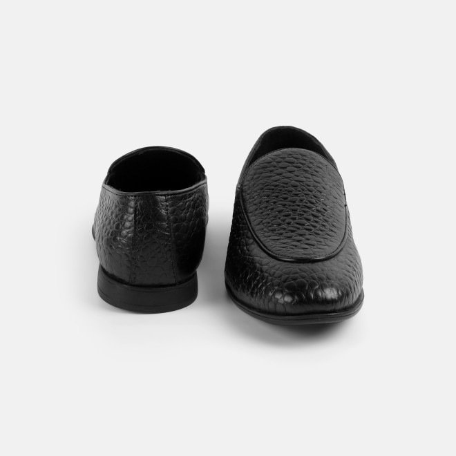 Mochi Men Black Formal Moccasin (SKU: 19-887-11-40)