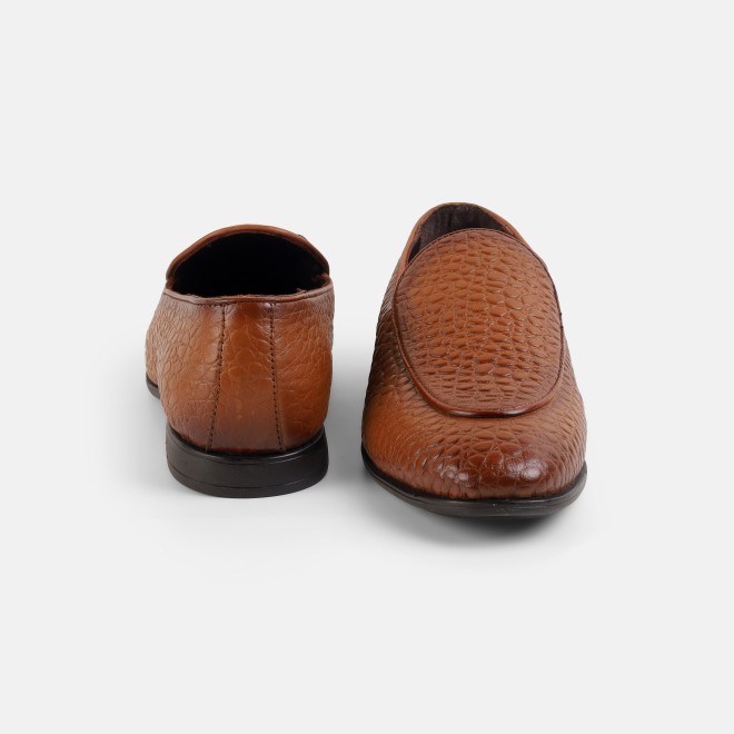 Mochi Men Tan Formal Moccasin (SKU: 19-887-23-40)