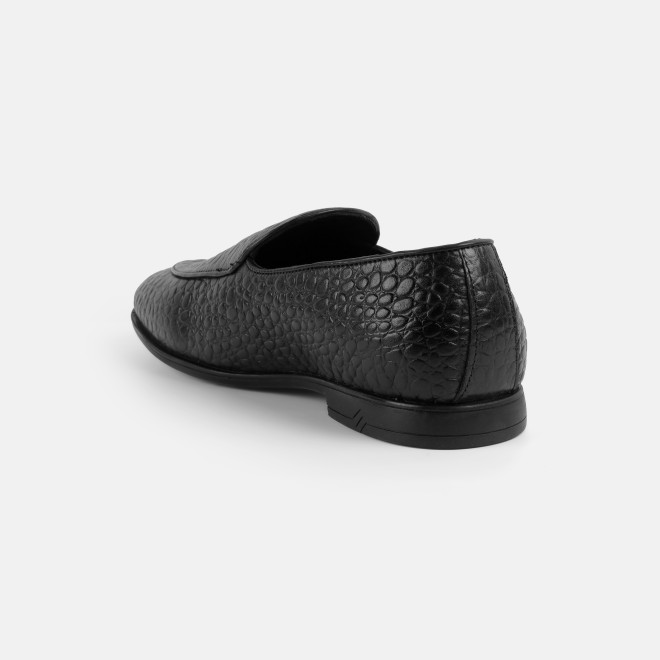 Mochi Men Black Formal Moccasin (SKU: 19-887-11-40)