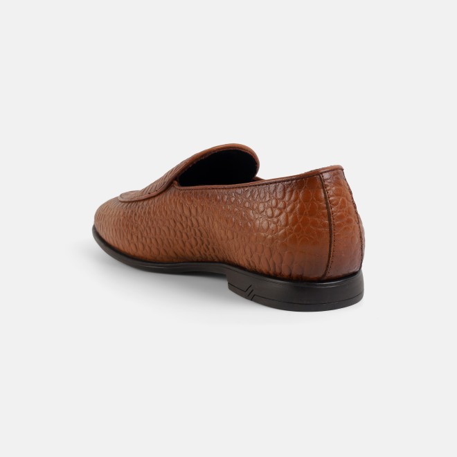 Mochi Men Tan Formal Moccasin (SKU: 19-887-23-40)