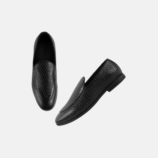 Mochi Men Black Formal Moccasin (SKU: 19-887-11-40)
