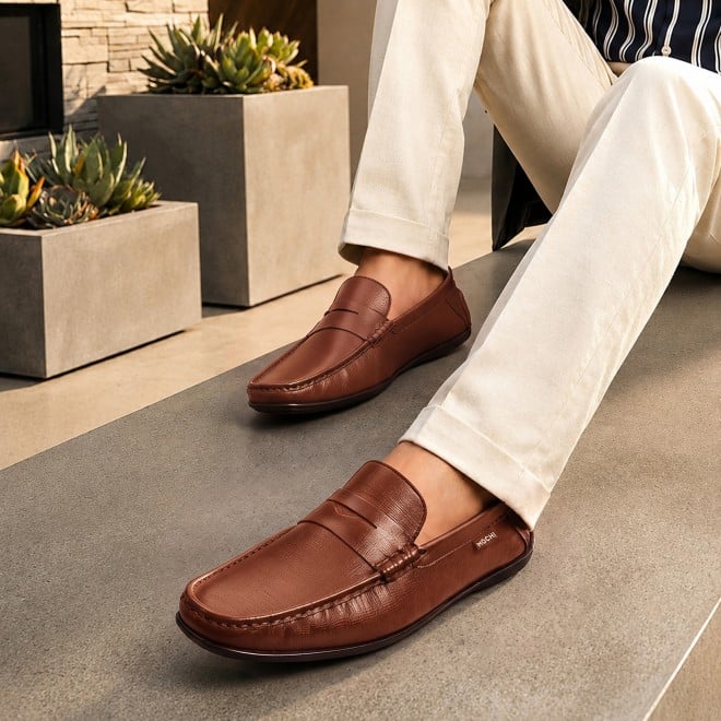 Mochi Men Tan Casual Loafers (SKU: 19-891-23-40)