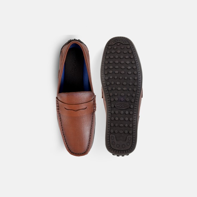 Mochi Men Tan Casual Loafers (SKU: 19-891-23-40)