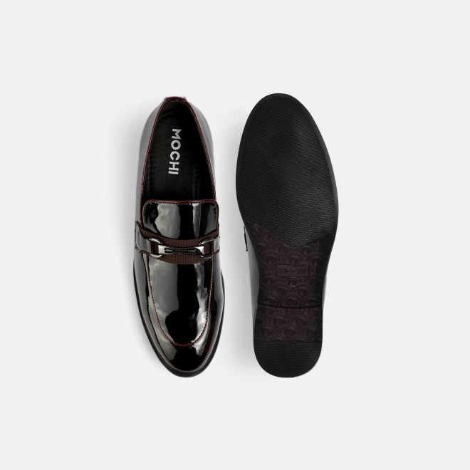 Mochi Men Wine Formal Moccasin (SKU: 19-892-58-40)