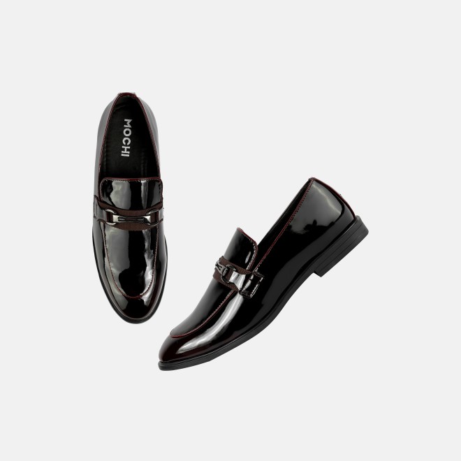 Mochi Men Wine Formal Moccasin (SKU: 19-892-58-40)
