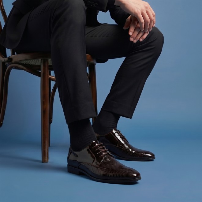 Mochi Men Wine Formal Lace Up (SKU: 19-894-58-40)