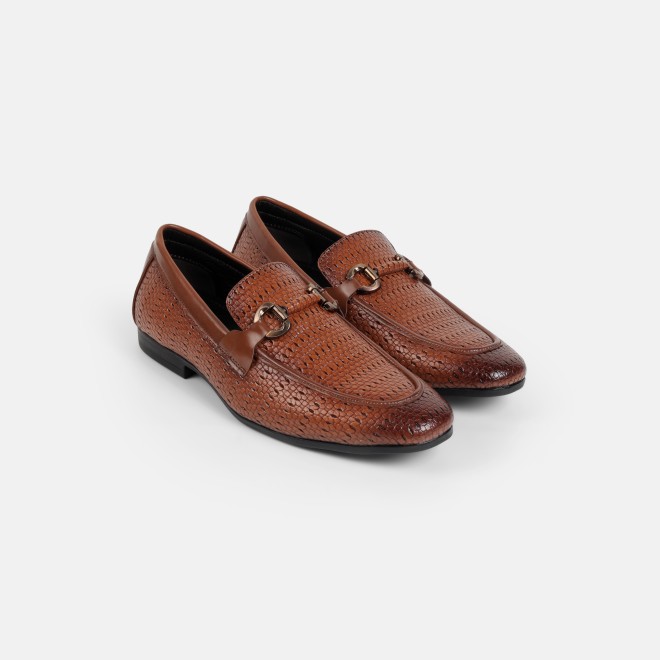 Mochi Men Tan Formal Moccasin (SKU: 19-896-23-40)