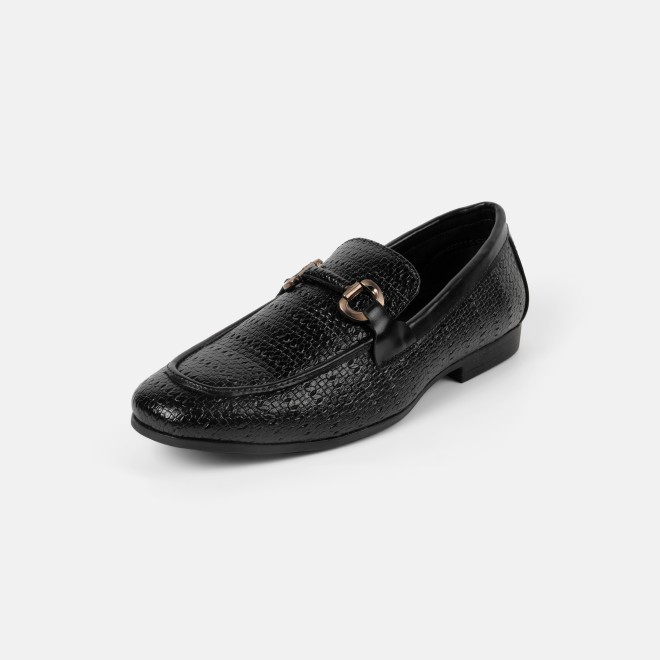 Mochi Men Black Formal Moccasin (SKU: 19-896-11-40)