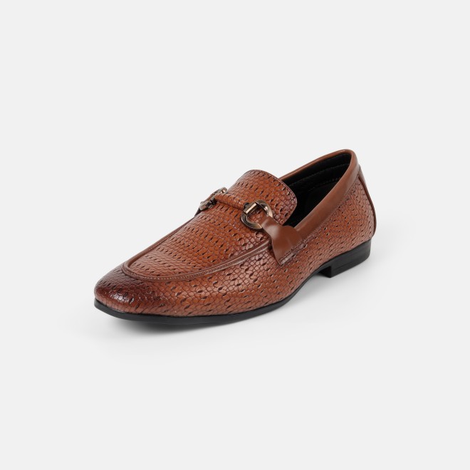 Mochi Men Tan Formal Moccasin (SKU: 19-896-23-40)