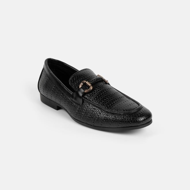 Mochi Men Black Formal Moccasin (SKU: 19-896-11-40)