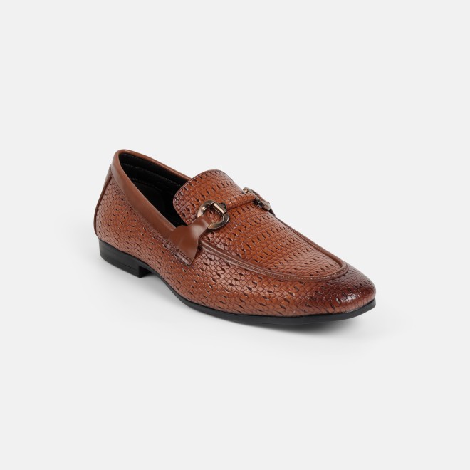 Mochi Men Tan Formal Moccasin (SKU: 19-896-23-40)