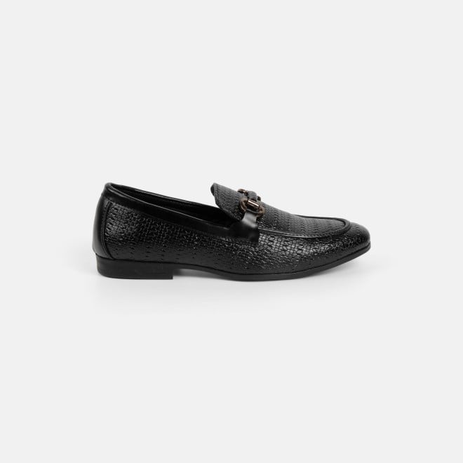 Mochi Men Black Formal Moccasin (SKU: 19-896-11-40)