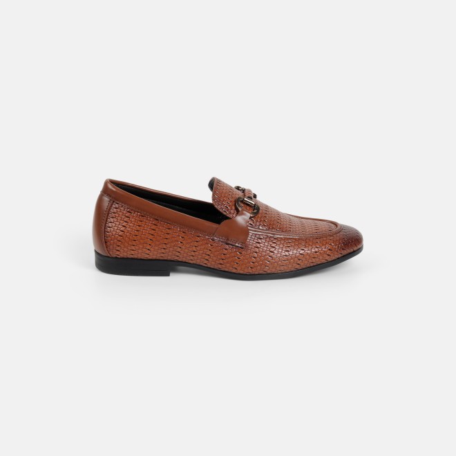 Mochi Men Tan Formal Moccasin (SKU: 19-896-23-40)